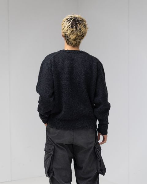 A.PRESSE Cashmere  Mole Yarn Pullover Sweater MARKスタイル