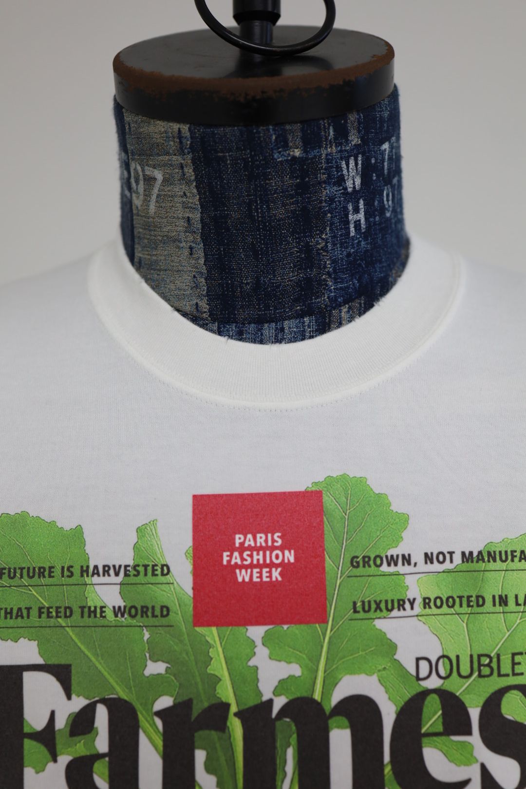 doublet ダブレット26SS FARMES MAGAZINE COVER T-SHIRT (26SS34CS430) WHITE ★1月17日(土)11:00発売！