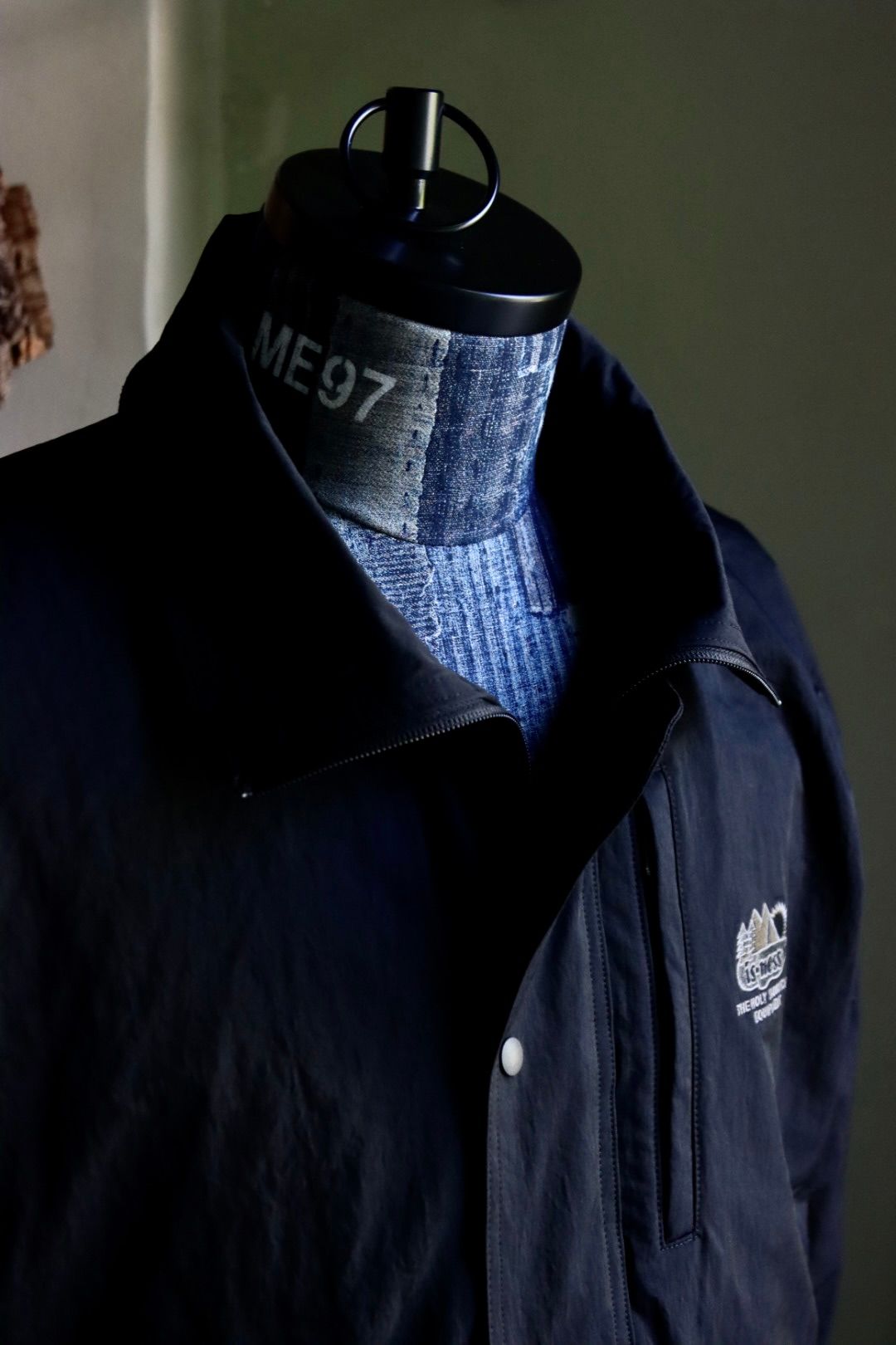 イズネス23AW SHAKA SHAKA NYLON JACKET(1005AWJK07)BLACK☆10月5日発売！