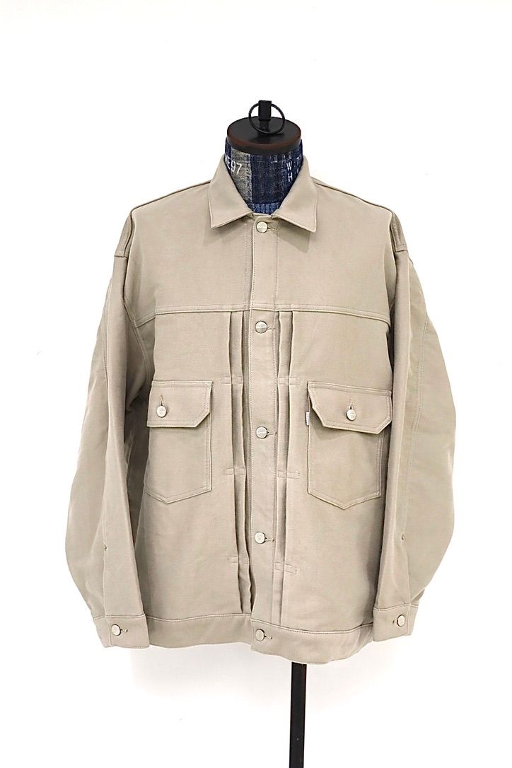 グラフペーパー Cotton Double Serge Jacket(GM263-20450)ASH☆8月8日(土)発売！