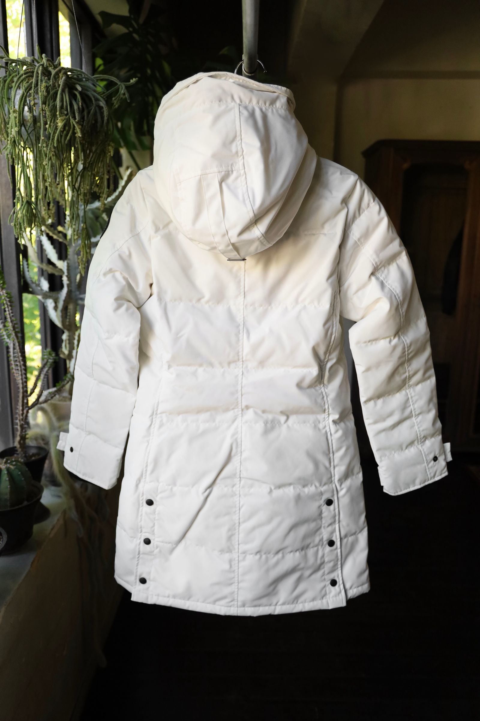 カナダグースレディース Shelburne Parka Black Label (3802WB)North Star White