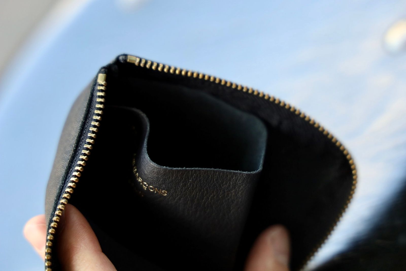 コムデギャルソン 財布WASHED WALLET(SA3100WW)BLACK☆7月10日発売！