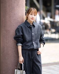 blurhms Women's 26SS 12.9oz Denim Proto Jacket(BHS26S011)Indigo