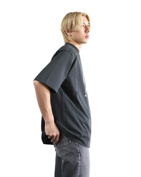 ブラームスルーツストック24SS blurhms ILLI-NOISE ROCK Print Tee WIDE(Ink Black) style 2024.3.21