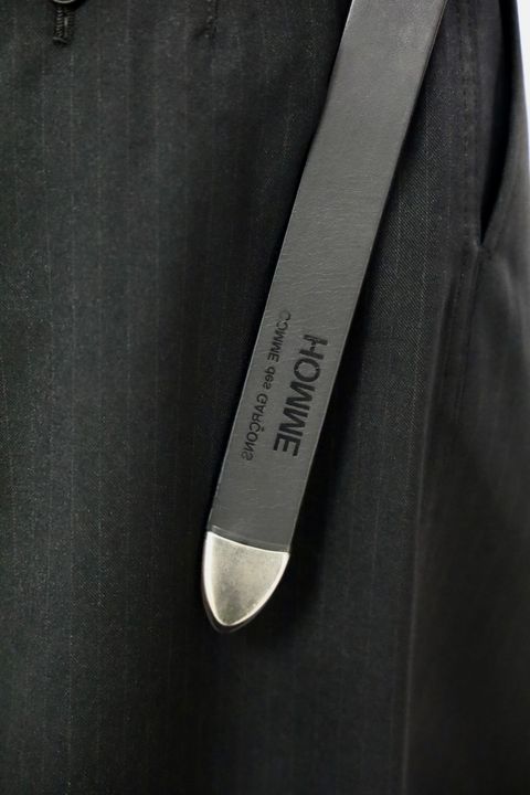 COMME des GARCONS HOMME 26SS ヨークブルゾンスタイル