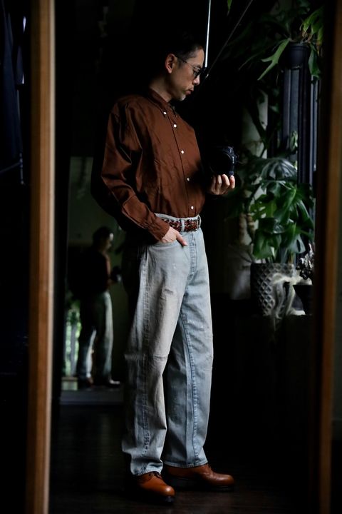 A.PRESSE 1st Type Denim Jacketスタイル.2024.6.22.