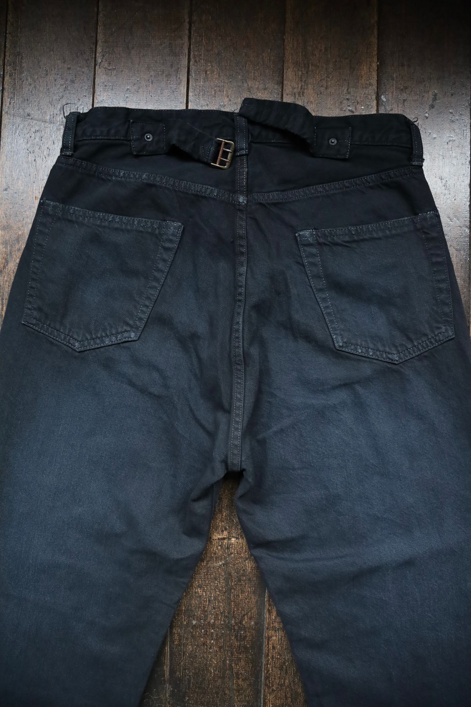 A.PRESSE - アプレッセ No.37 Washed Wide Denim Pants(25SAP-04