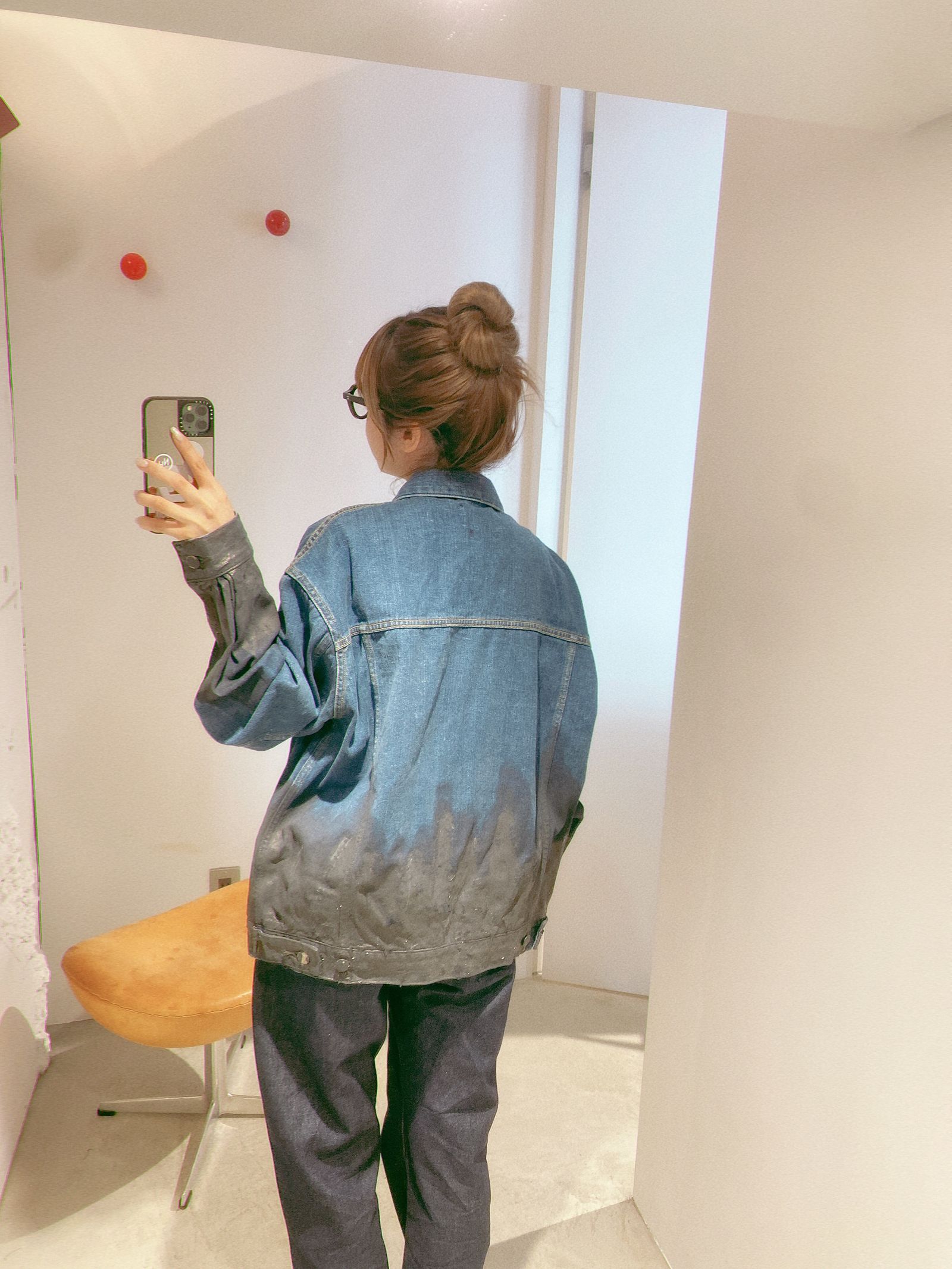YOKE 新作HAND PAINTED DENIM TRUCKER JACKET style.2024.8.23 YOKE 新作HAND PAINTED DENIM TRUCKER JACKET style.2024.8.23