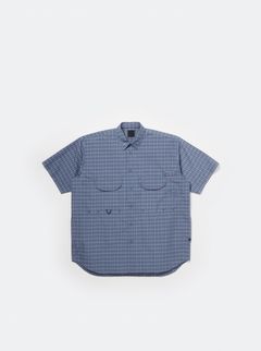 DAIWA PIER39(ダイワピア39) TECH FISHING SHIRT S/S SUMMER PLAID(BE-70026)SMOKE BLUE☆2月21日(土)発売！