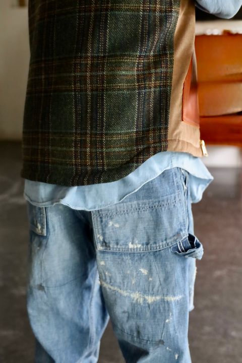 JUNYA WATANABE MAN×FILSON Wネームツイードベストスタイル.2025.9.5.