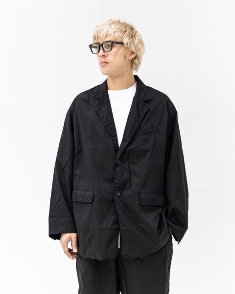 グラフペーパー 26SS Garment Dyed Typewriter Oversized Jacket(GU261-20099B)BLACK☆3月7日(土)発売！