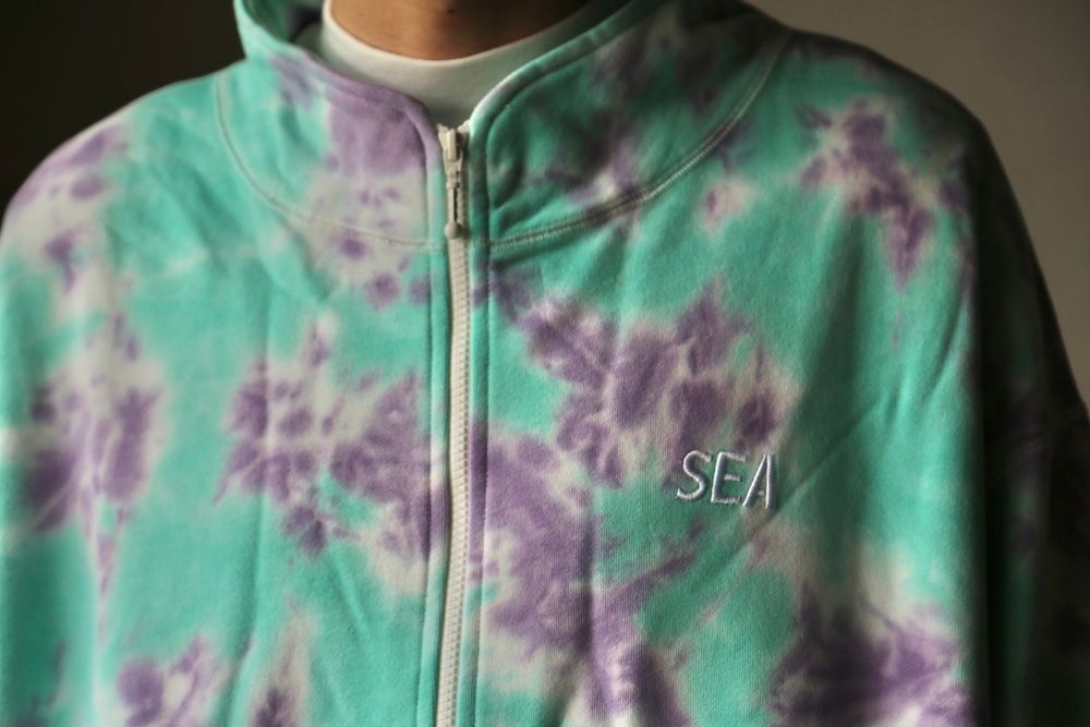 WIND AND SEA 「SEA (tie-dye) SWEAT BLOUSON」本日発売