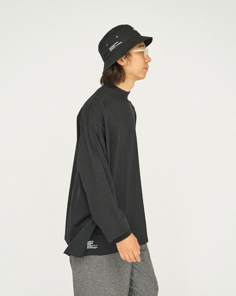 フレッシュサービス 2-PACK CORPORATE L/S MOCK NECK TEE(BLACK)☆8月23日(土)発売！