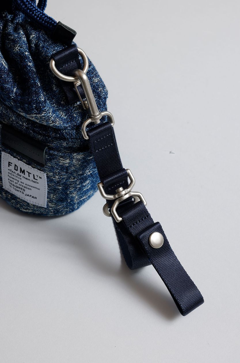 ファンダメンタル バック<master-piece> DRAWSTRING BAG (FA25/SPMP12)INDIGO
