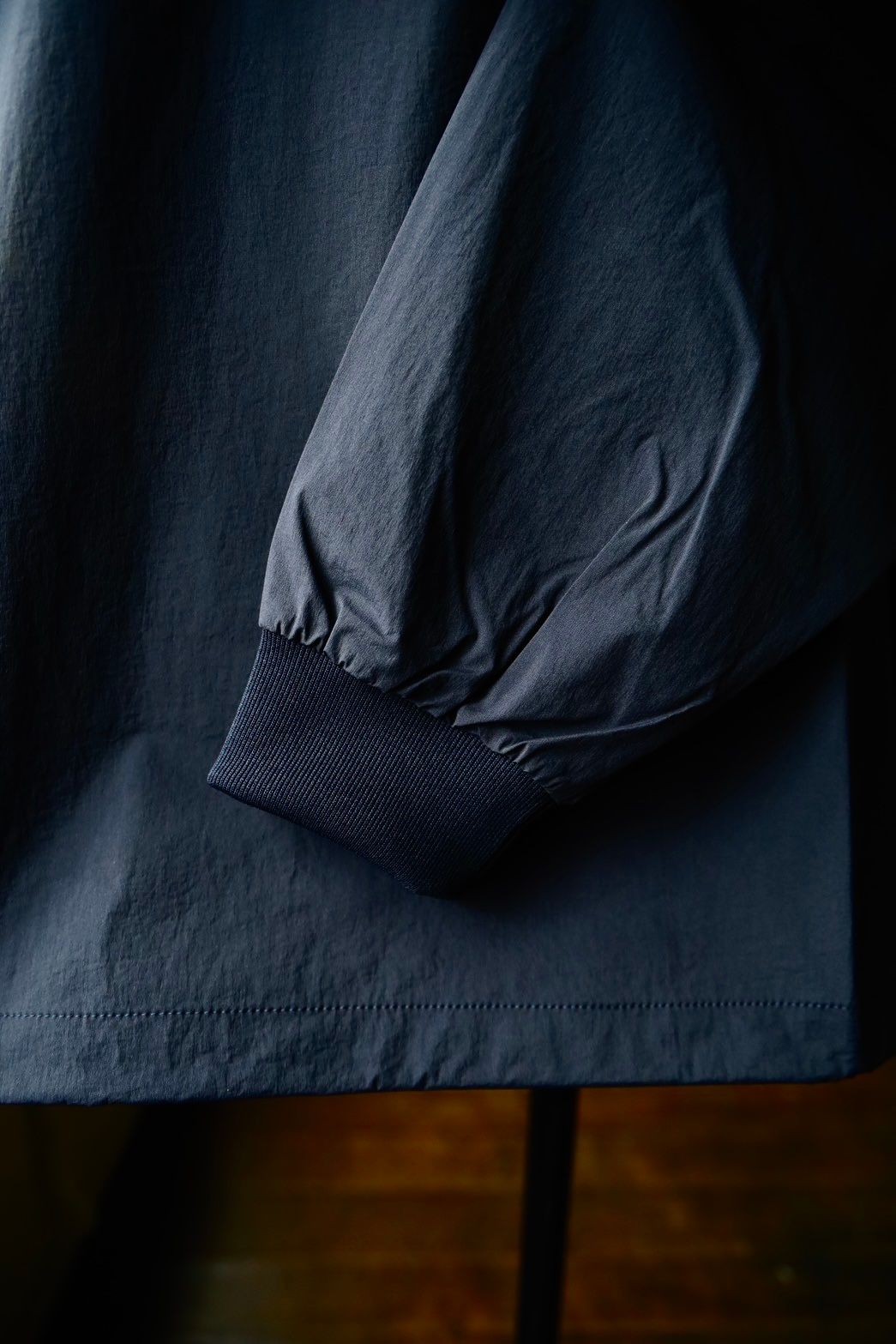 S.F.C 25SS エスエフシー TECH POCKET NYLON LS TEE(SFCSS25S06)Navy