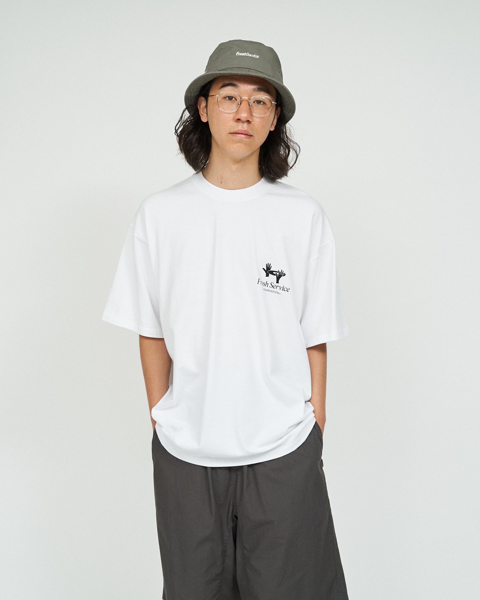 フレッシュサービス CORPORATE PRINTED S/S TEE “BRIEFING”(FSC253-70014)WHITE★7月26日(土)発売！