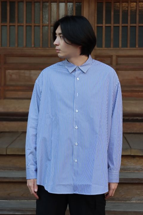 is-ness×THOMAS MASON VENTILATION LONG SLEEVE SHIRT style.2022.2.12.
