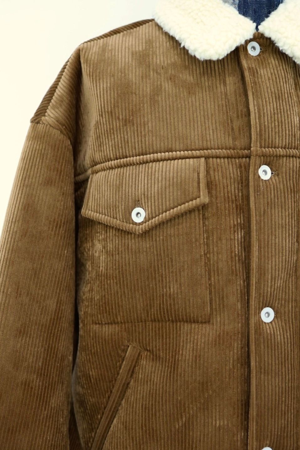 フレッシュサービス SHERPA CORDUROY RANCH JACKET(FSC254-30063)BROWN☆11月22日(土)発売！