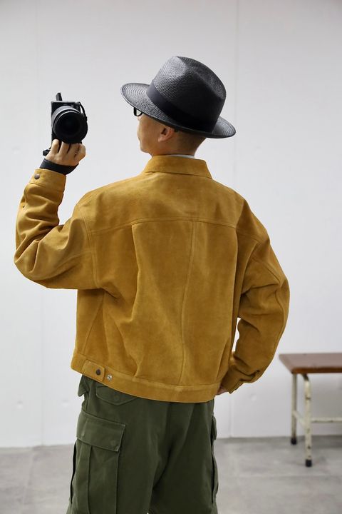©SAINT M×××××× セントマイケル 26SS BBJ_SUEDE SHIRTスタイル