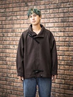 is-ness Duffle Smock Coat MARKスタイル