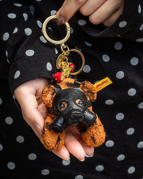 doublet ダブレット26AW GUS MASK BEAR KEY RING(26AW78AC51)GOLD☆6月13日(土)新作発売！