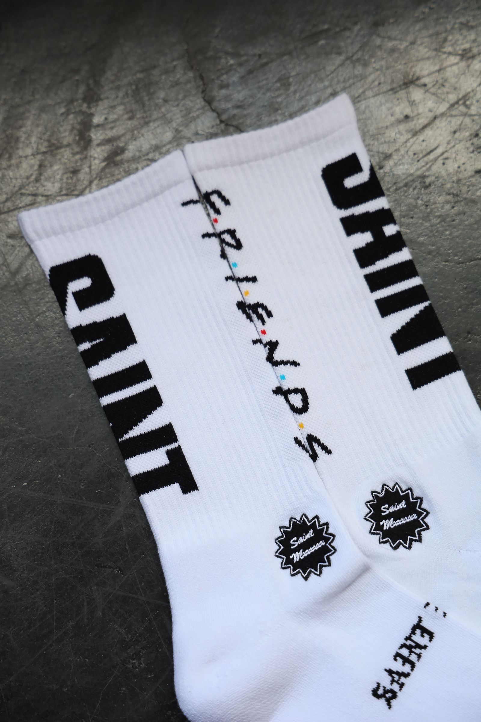 SAINT M×××××× - セントマイケル25SS FRIENDSコラボ FRD_SOCKS