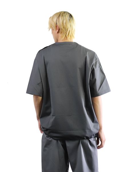 コムデギャルソンオム 24SS エステルハイゲージ天竺Tシャツ style 2024.5.11