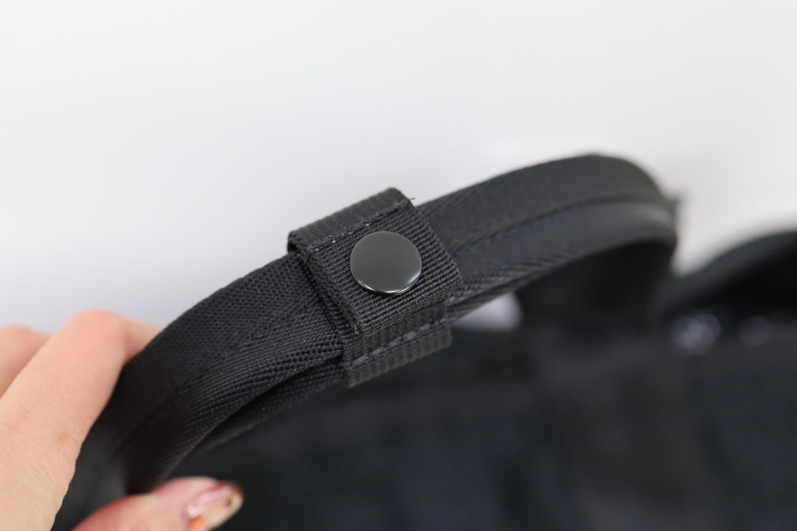 コムデギャルソンオム 綿キャンバスバイオストーン加工バッグ(HQ-K201-051)BLACK☆2月6日(金)発売！