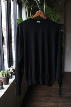 A.PRESSE 23SS Cashmere High Gauge Crew Neck Sweaterスタイル2023.1.18.