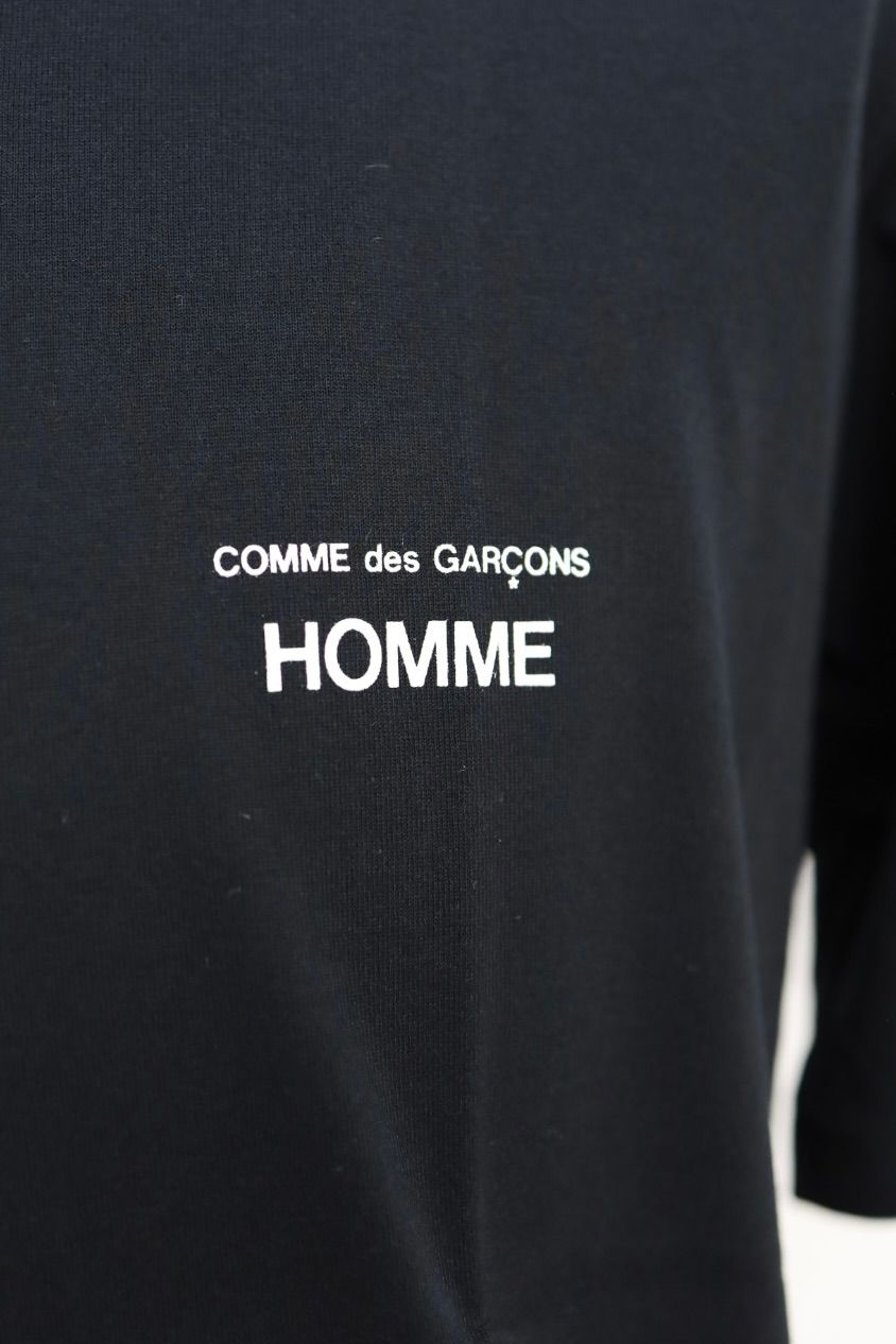 コムデギャルソンオム ロゴTシャツ(HQ-T101-051)BLACK☆2月6日(金)発売！