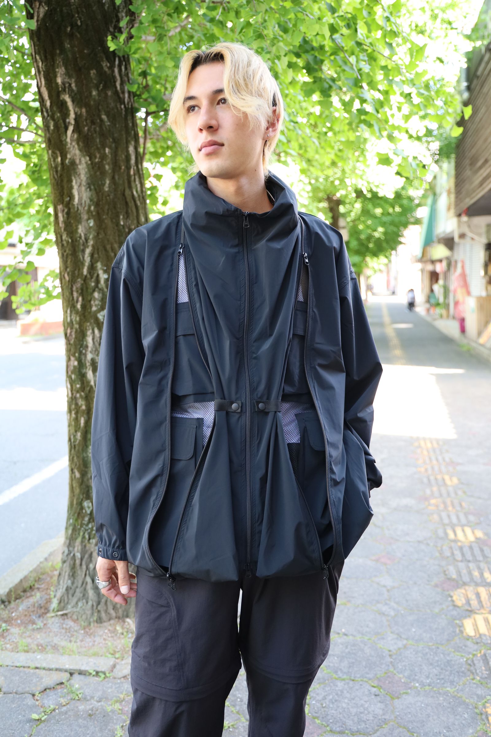 is-ness 24SS TECHNICAL VENTILATION JACKET style 2024.5.4