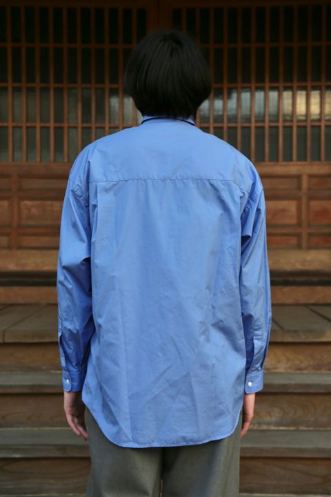 Broad L/S Oversized Regular Collar Shirt style.2021.1.17.