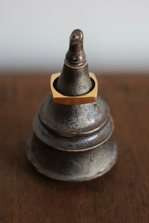 XOLO JEWELRY リング / Square 3D Ring (XOR104-1G)