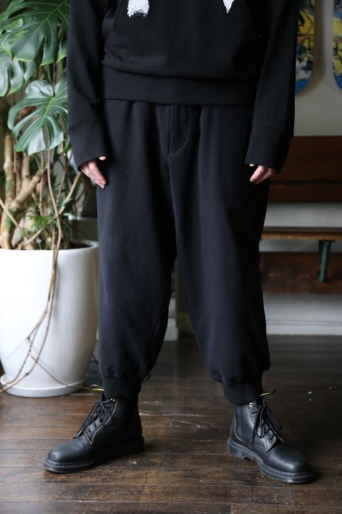 yohji yamamoto 裾リブパンツ(HX-T10-074) style.2021.8.24