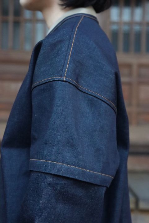 SEEALL ZIP PULLOVER JACKET,DOUBLE WAIST BELT PANTS set up style. 2022.03.17.