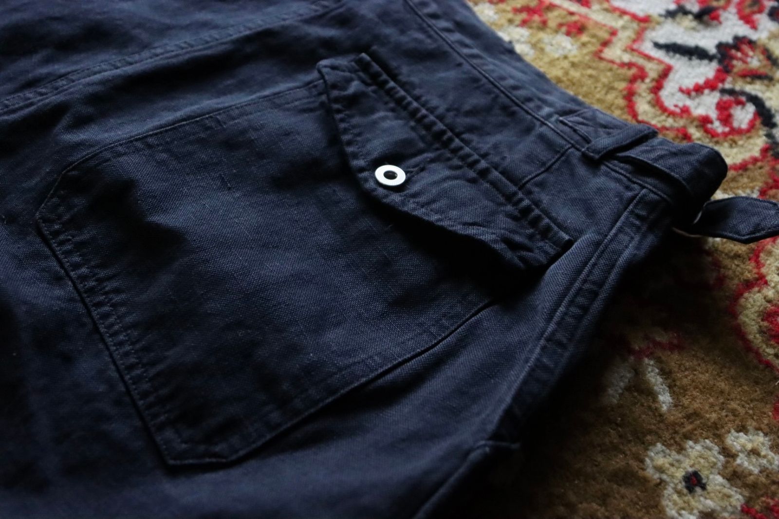 A.PRESSE - アプレッセ24SS Silk Hemp French Air Force