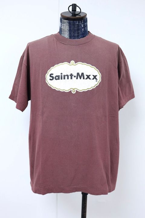 セントマイケル 26SS SAINT MXX_SS T-SHIRT(SM-MK8-0000-023)BURGUNDY☆4月29日(水)新作発売！