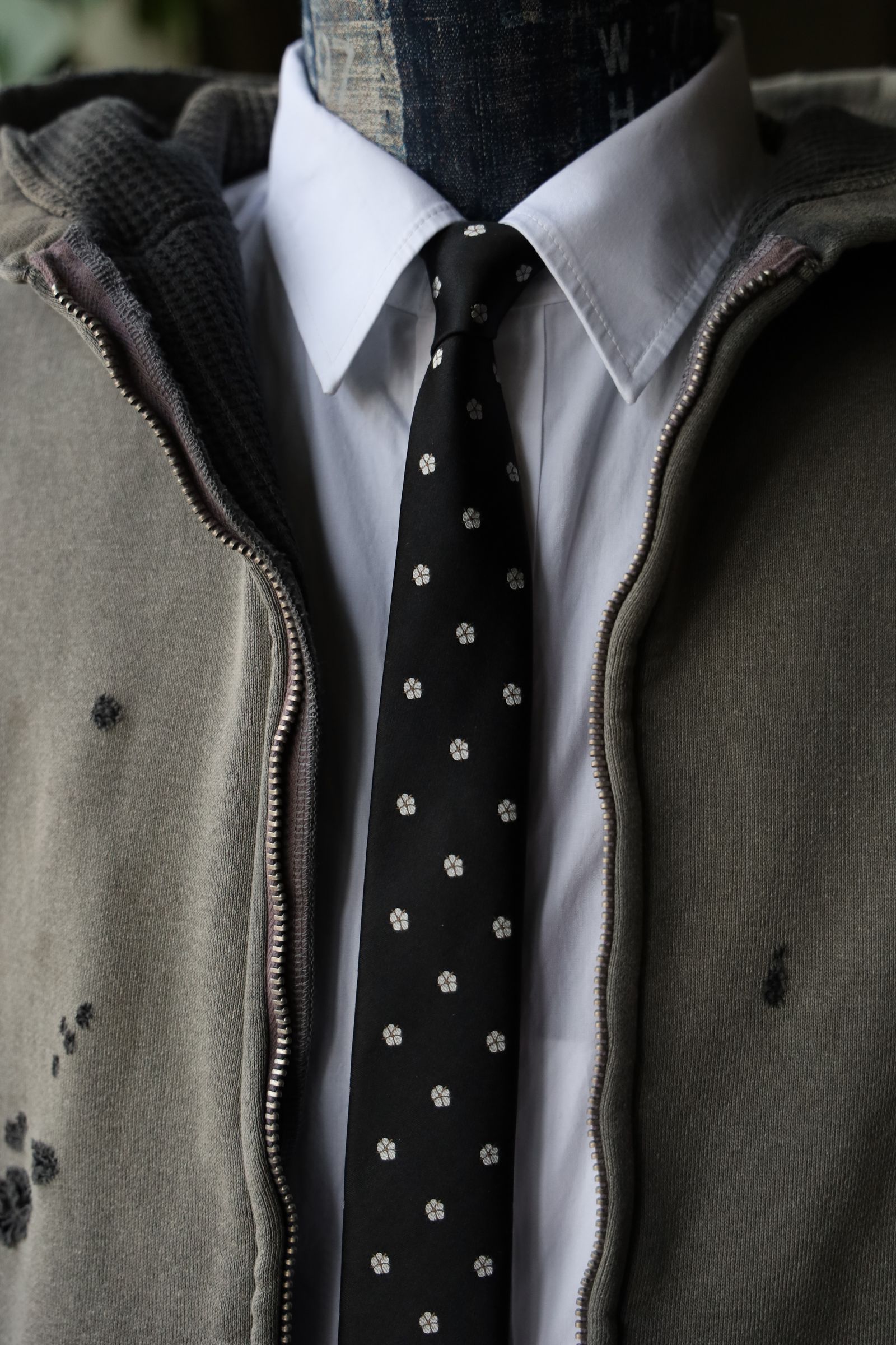 セントマイケル24AW DT_TIE (SM-YS1-0000-C53)BLACK★12月21日(土)10:00発売！