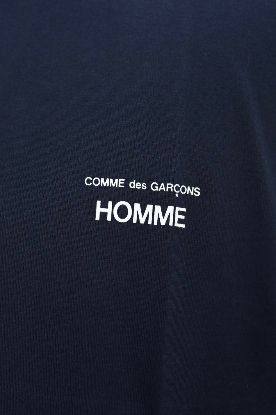 コムデギャルソンオム ロゴTシャツ(HQ-T101-051)NAVY☆2月6日(金)発売！