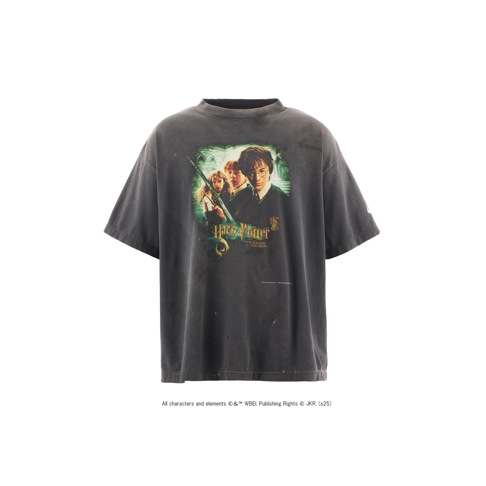 セントマイケル Tシャツ ハリーポッター CHAMBER OF SCRT HP_SS TEE(SM-HR1-0000-C46)BLACK
