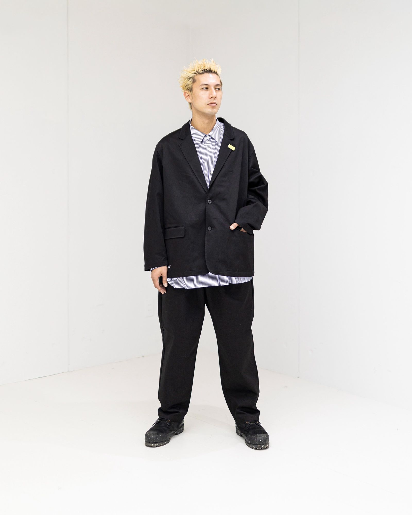 フレッシュサービス FDS SERVICE WORK ID JACKET (FDS254-20232)BLACK