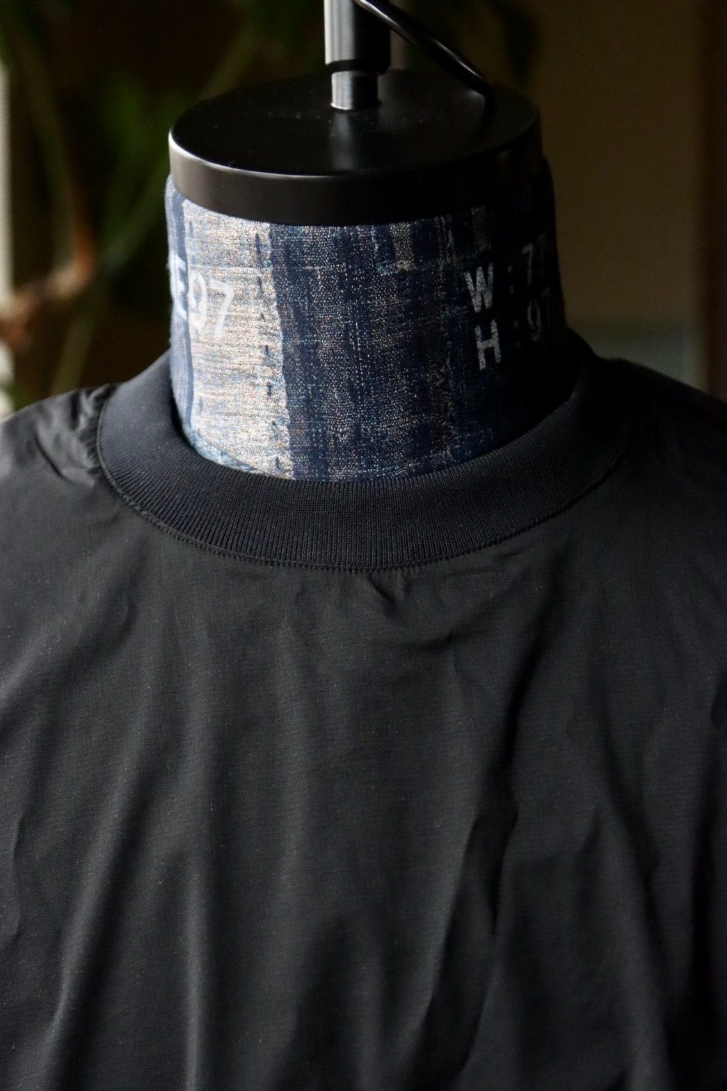 S.F.C 24SS エスエフシー BIG NYLON ROUND SS TEE (SFCSS24S06)Black