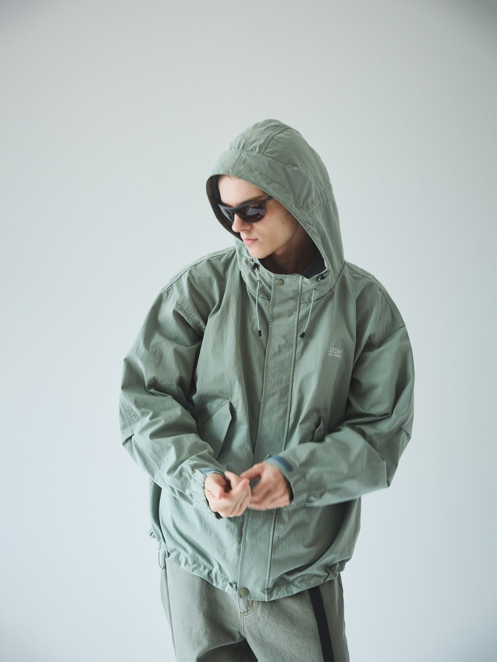 SEDAN ALL-PURPOSE - セダンオールパーパス SS24 NYCO Hooded Jacket 