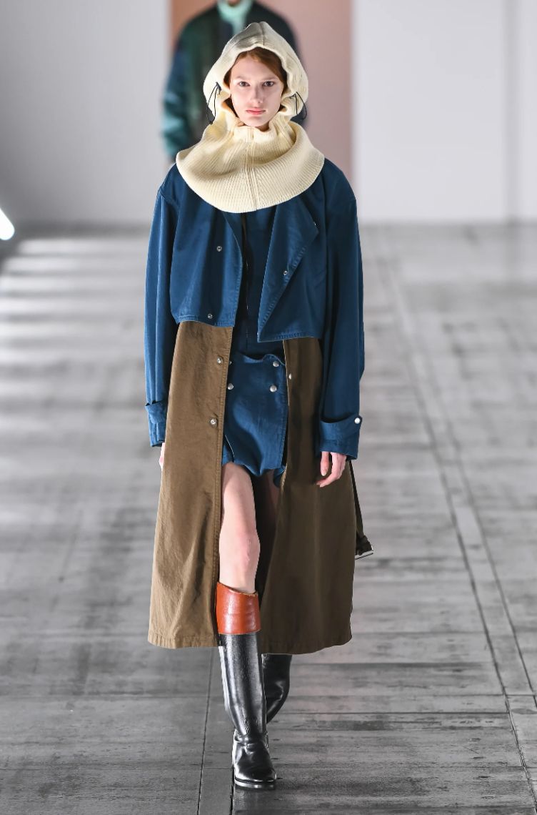 ヨーク23AW RIB KNIT BALACLAVA(YK23FW0594A)ECRU☆8月11日(金)発売！