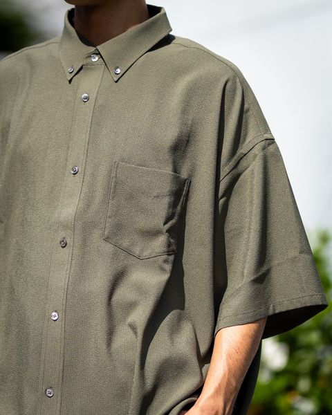 FreshService SEERSUCKER B.D SHIRT(KHAKI)☆新作発売！