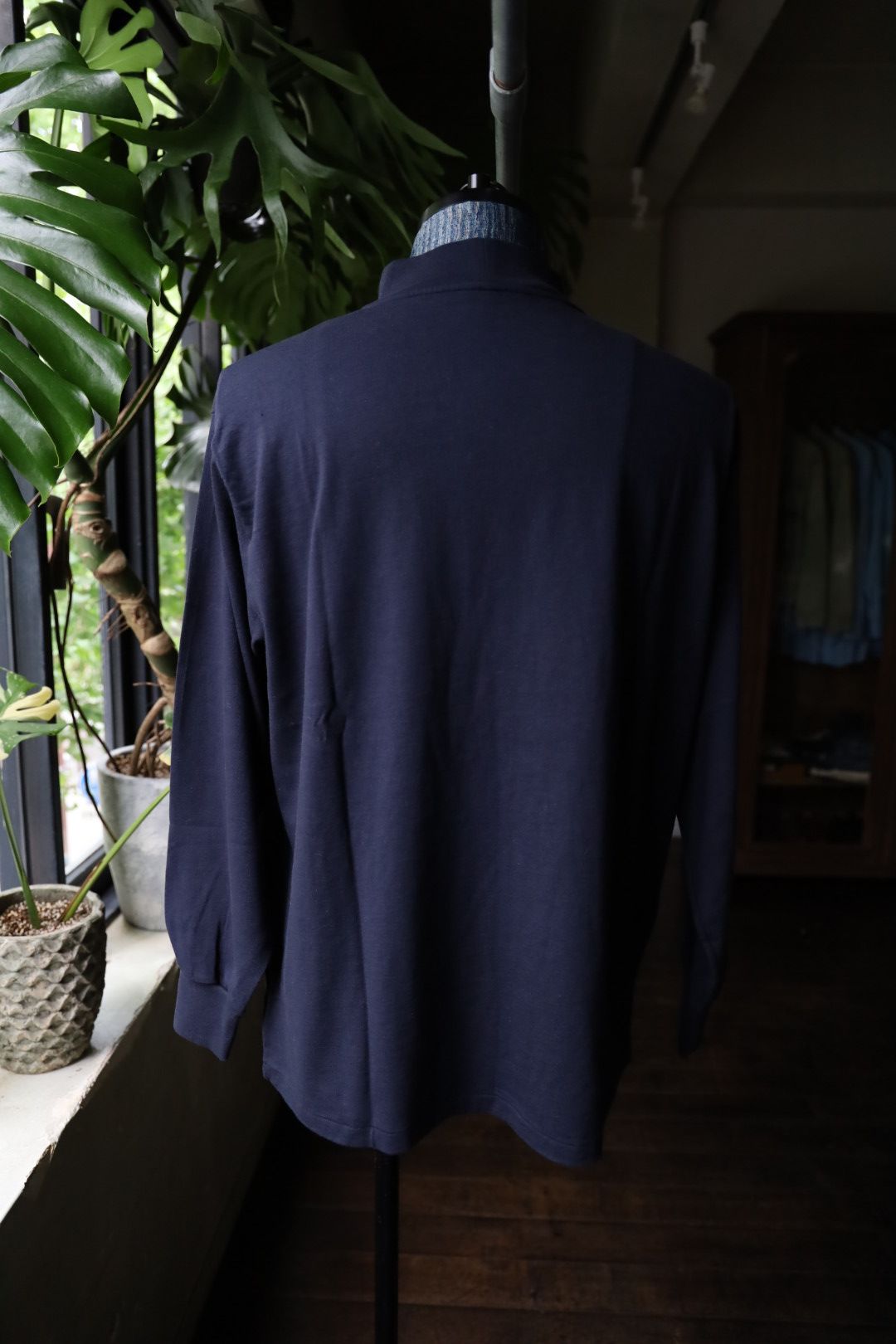 Cashmere Blend Turtle Neck L/S T-Shirt( 24AAP-05-01K)NAVY☆7月27日(土)発売！