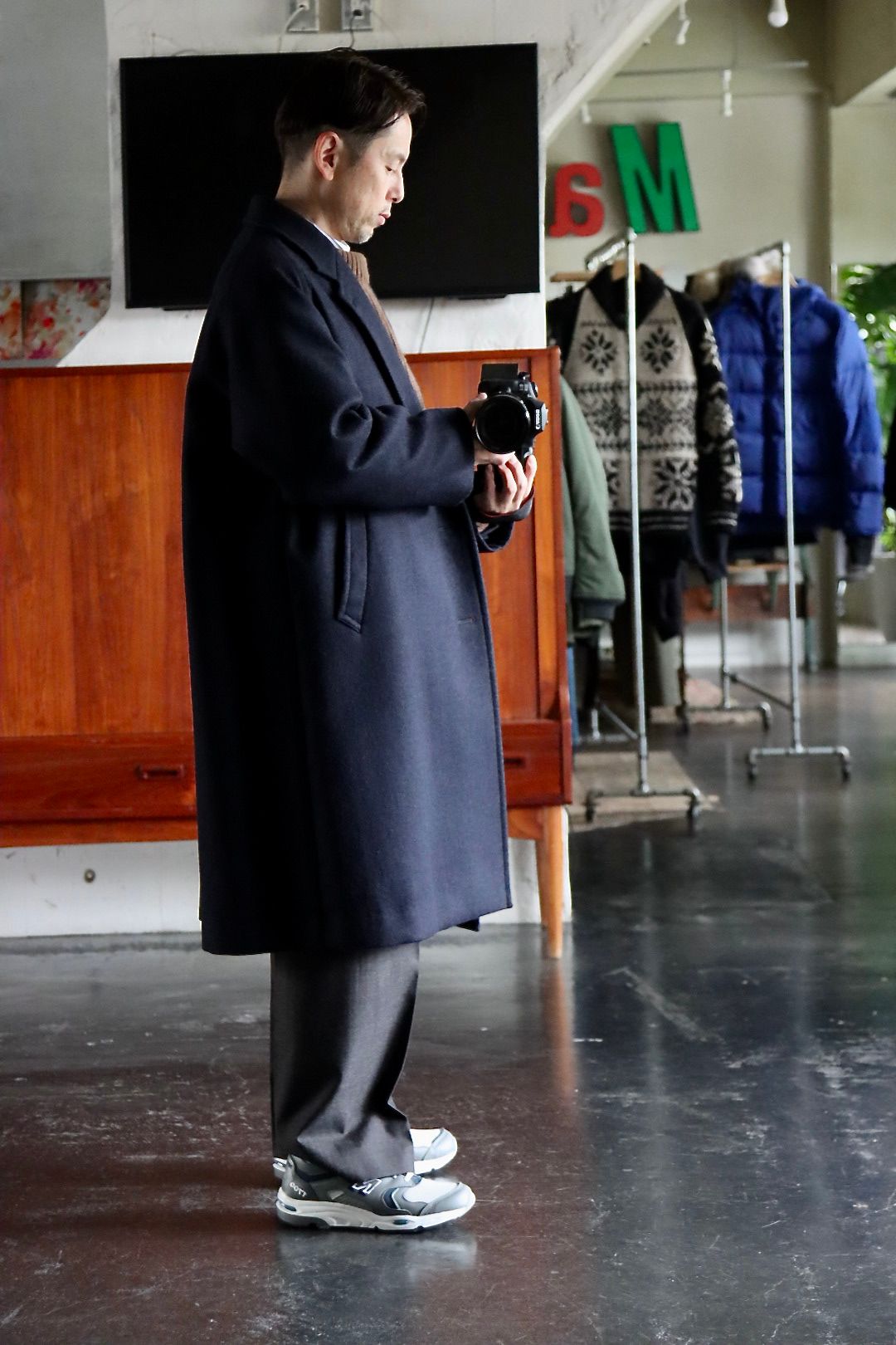 A.PRESSE  Chester Coat style.2021.11.9.