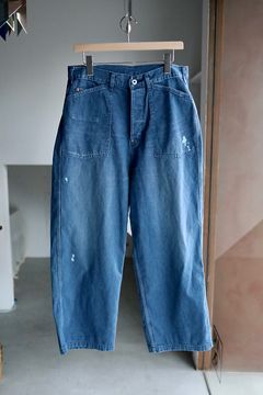 Gurank グランク 26SS パンツ Distressed 3stitch painter pants(2602U)INDIGO★新作発売！