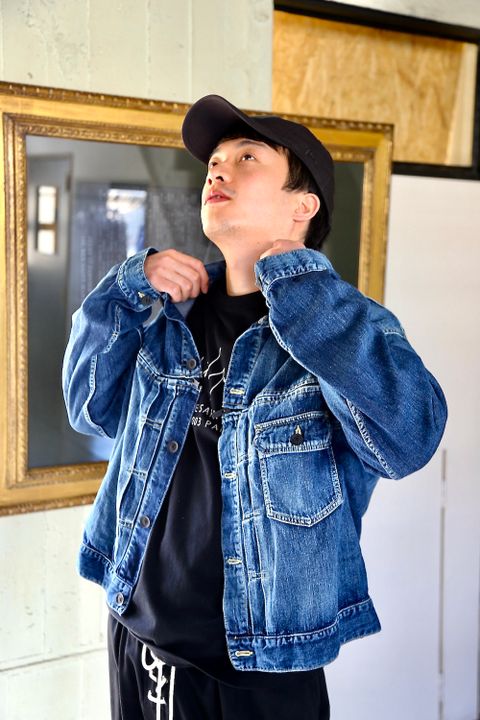 Yohji Yamamoto W-8オンスデニムジャケットスタイル.2021.1.19.
