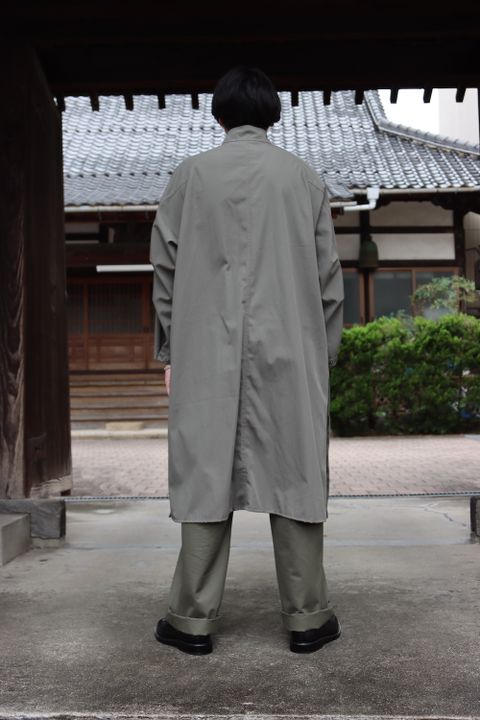 YOKE DESERT STORM OVERCOAT(YK21AW0239C) style.2021.9.13.